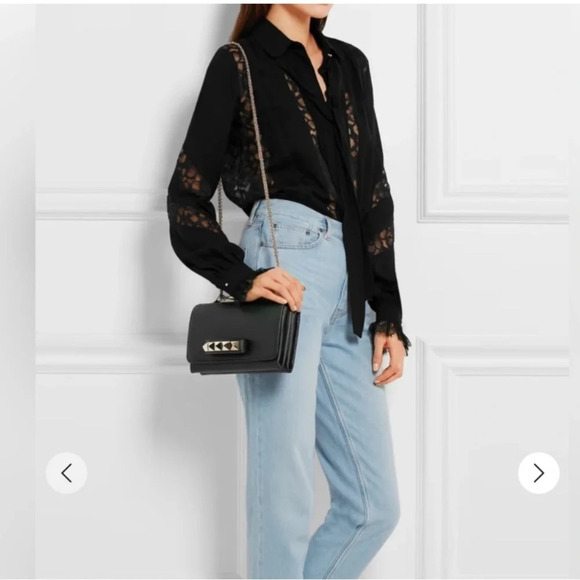 Valentino Nappa Va Va Voom rockstud chain clutch - Picture 2 of 9